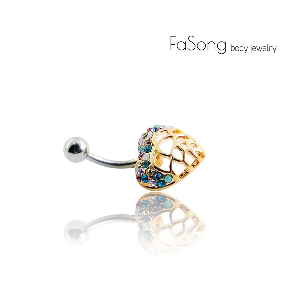 肚臍環 璀璨織心