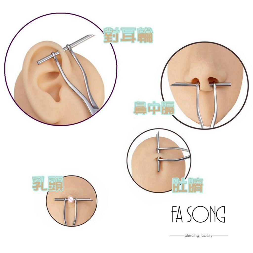 Jonny Needles長管鼻膈鋼鉗-適用部位