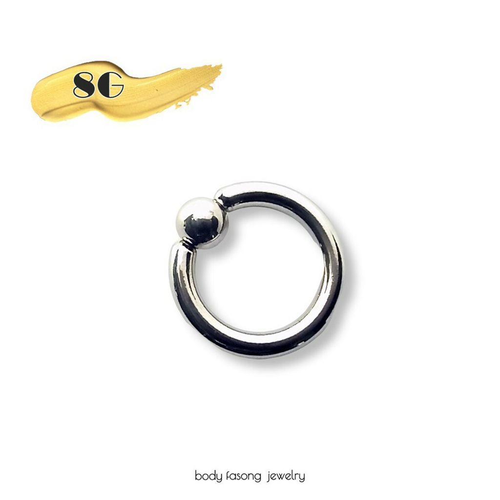 超粗鼻中環 擴耳 CBR超粗8G