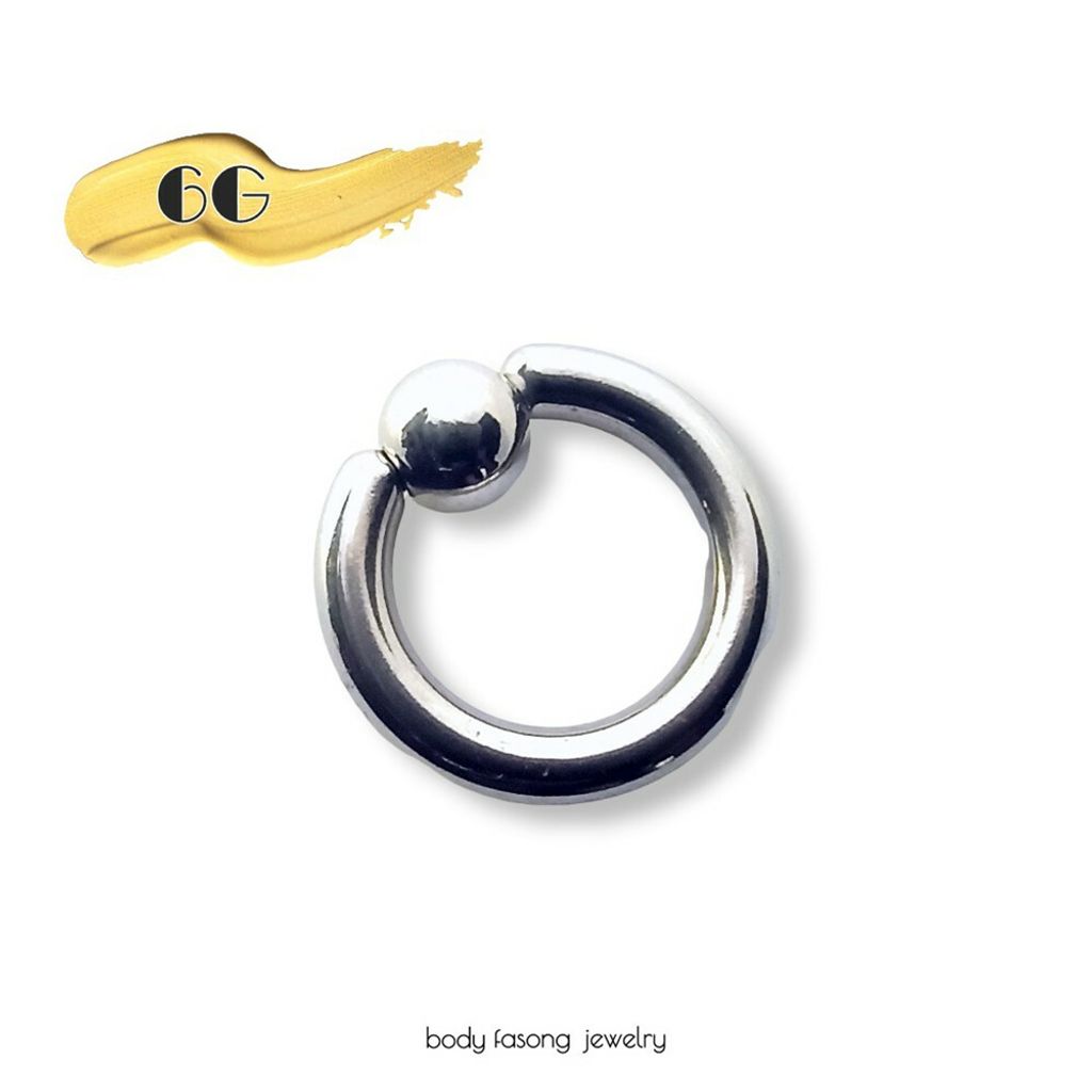 超粗鼻中環 擴耳 CBR超粗6G