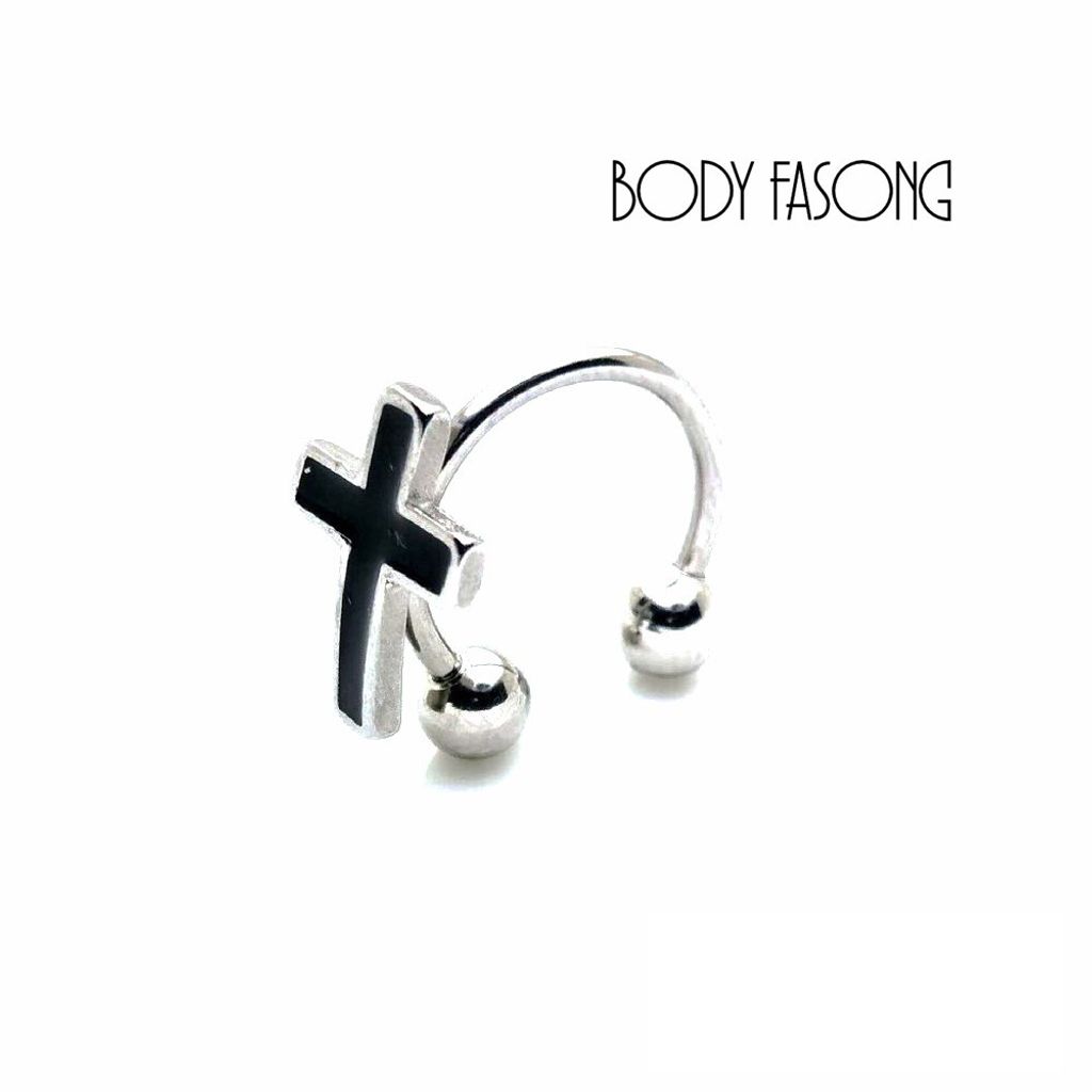 十字架款馬蹄槓鈴