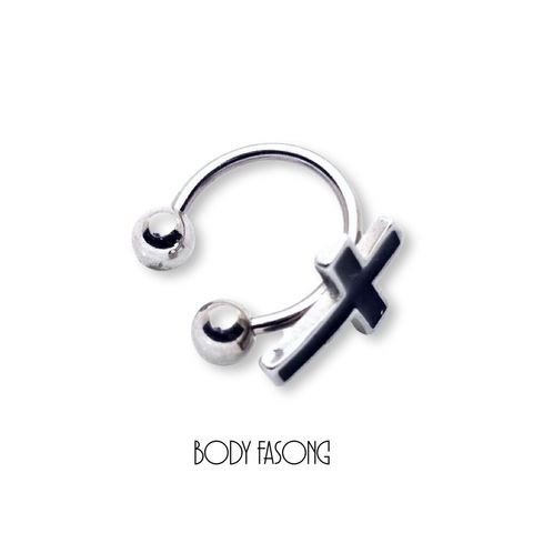 十字架款馬蹄槓鈴