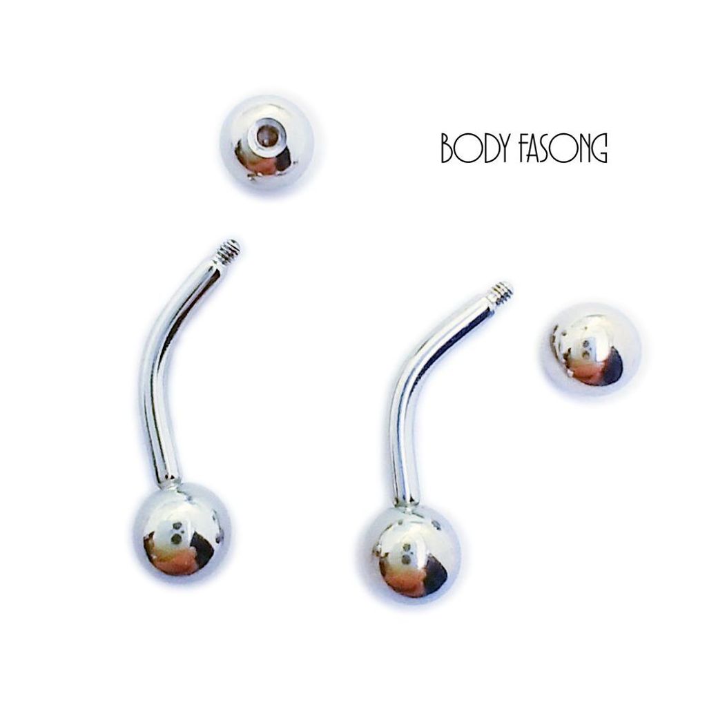 肚臍環 基本款-前端較尖