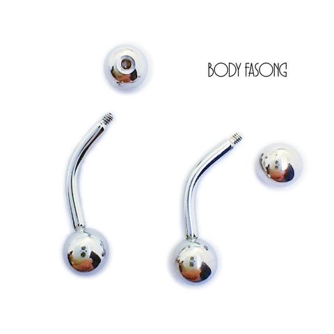 肚臍環 基本款-前端較尖