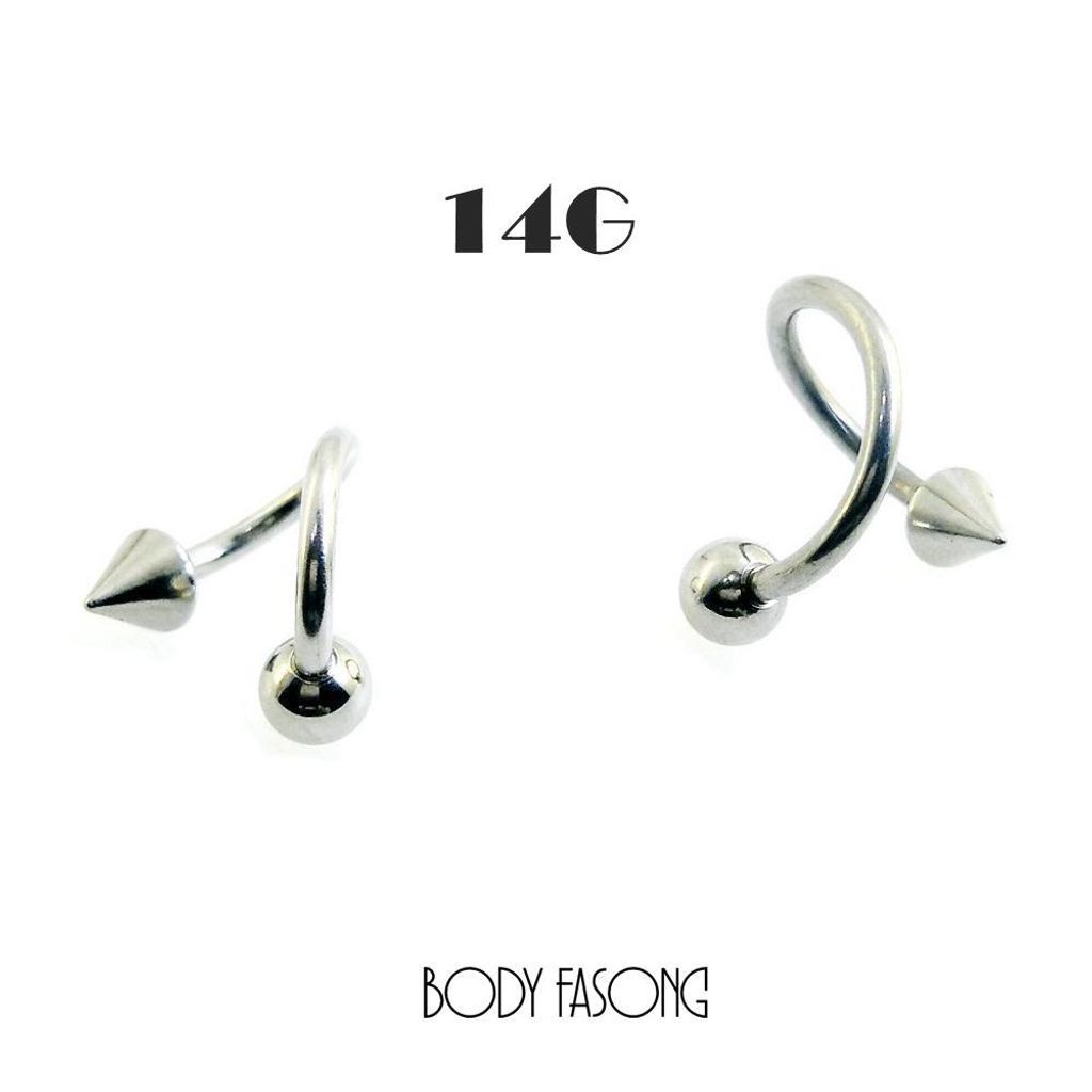 14G圓錐款螺旋槓鈴