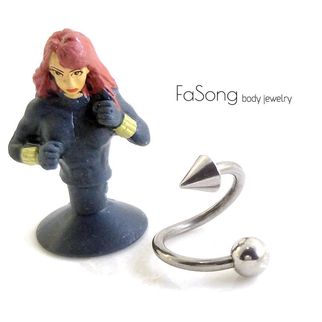 16G圓錐款螺旋槓鈴