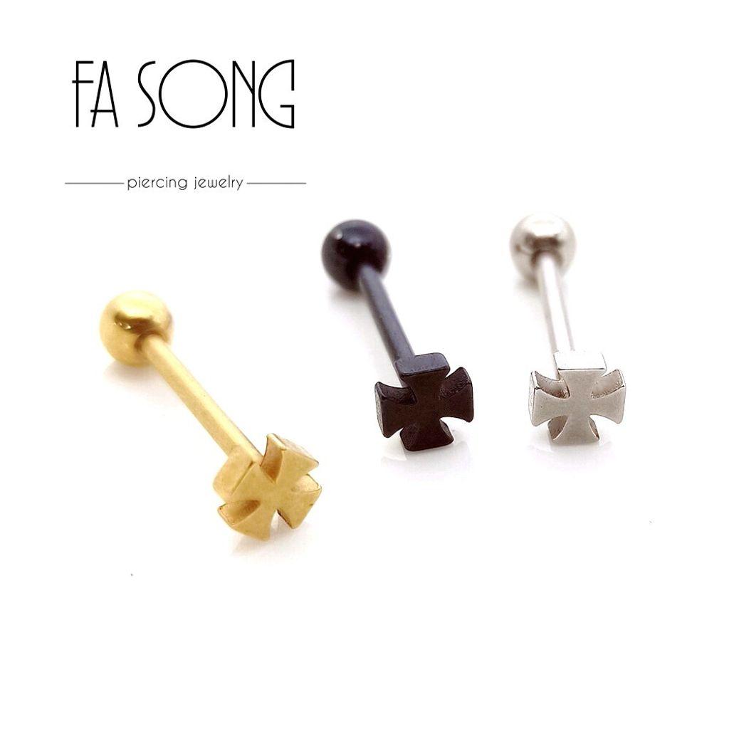 馬爾他十字架舌環