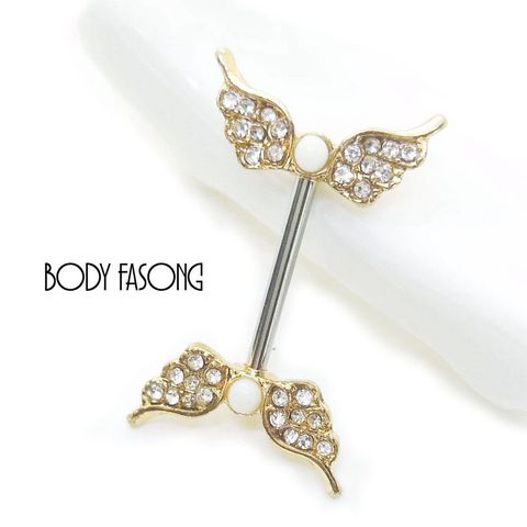 璀璨珠翼 乳頭槓鈴