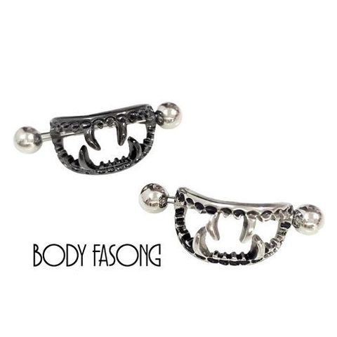 14G惡魔牙-乳頭罩