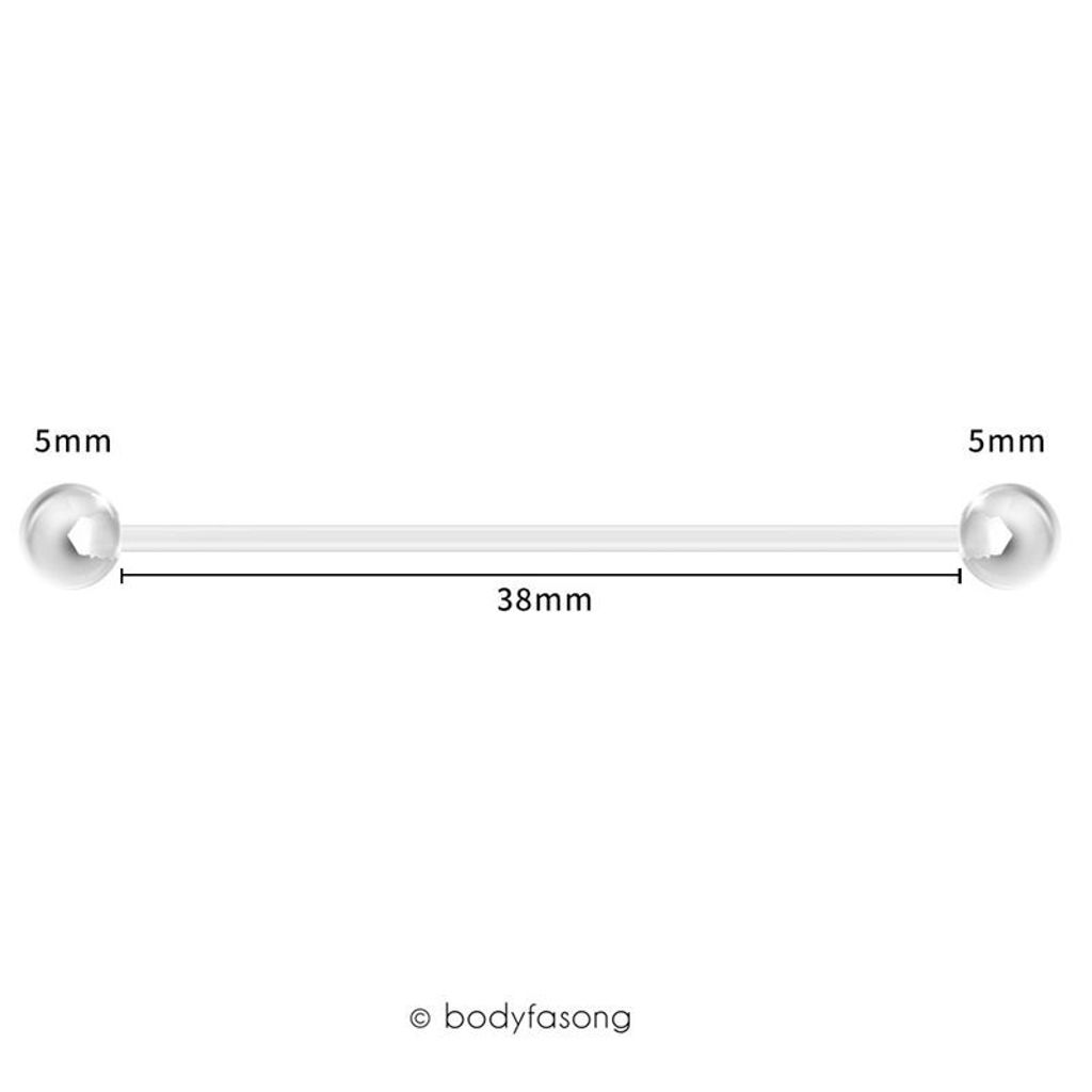 孕婦用肚臍環-基本款-38mm