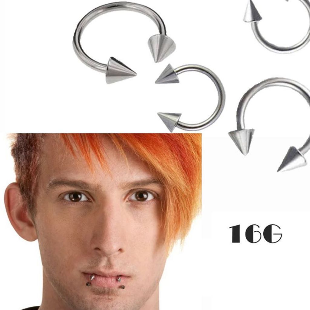 16G錐形 馬蹄槓鈴