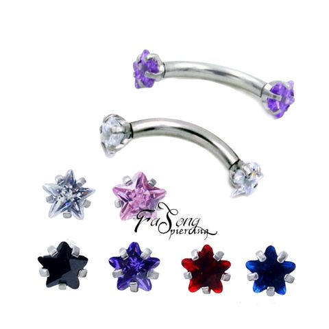 星形水晶_彎曲槓鈴