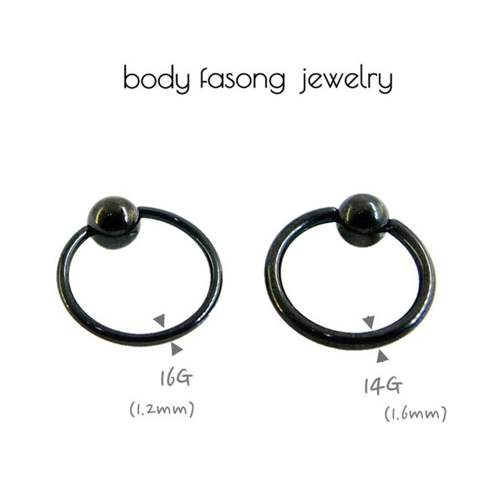 黑鈦封閉環16G與14G比較