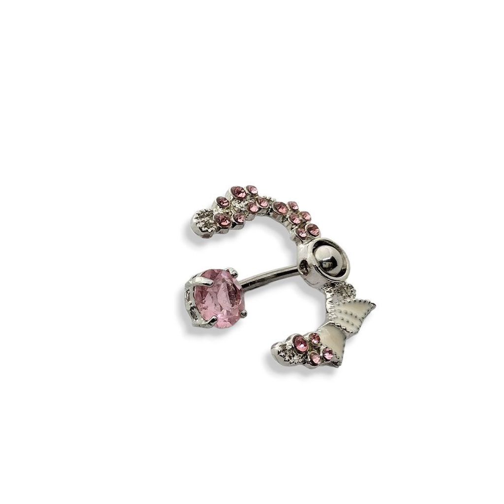 蝶蔓-反戴肚臍環