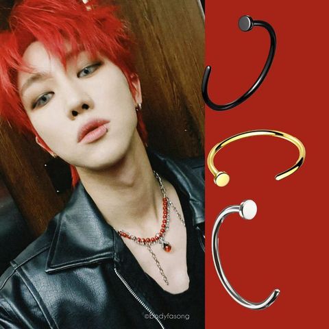 免穿洞可戴 徐明浩同款鼻環 唇環