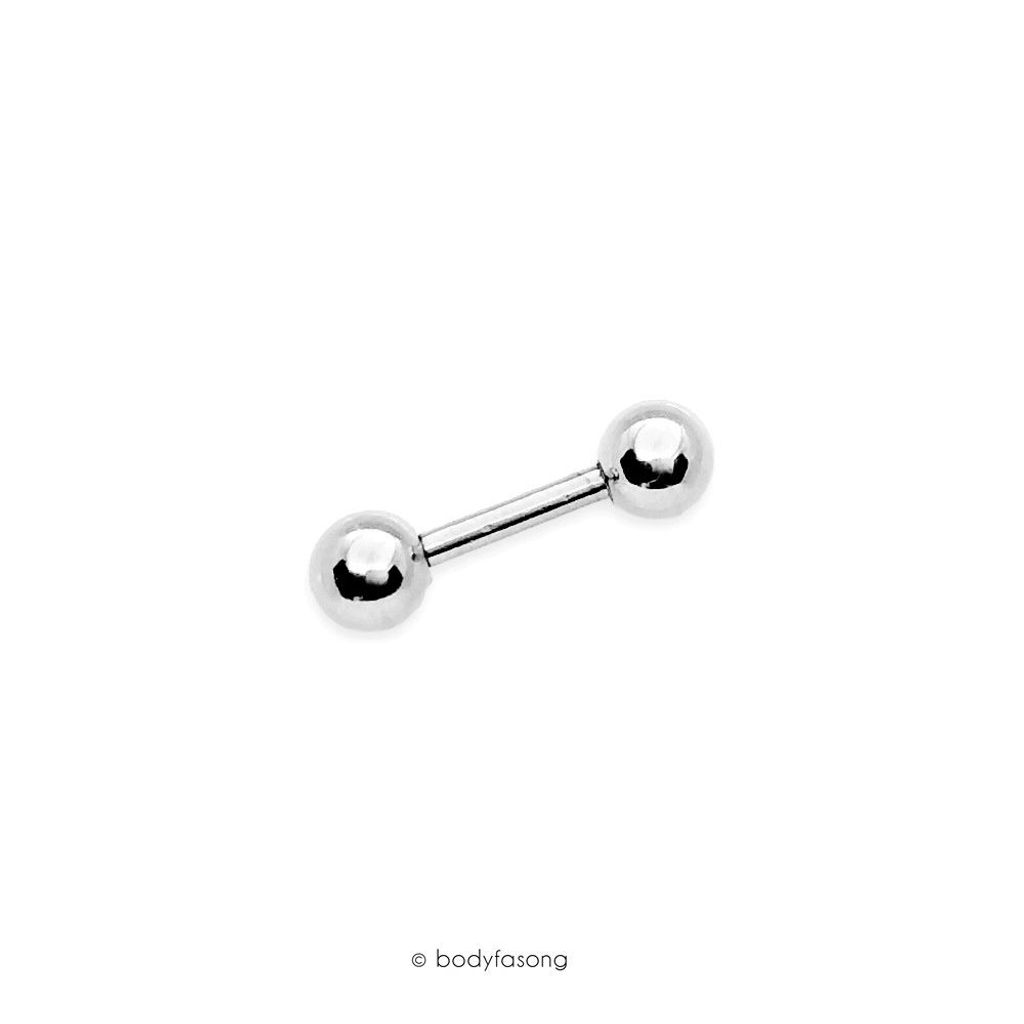 養耳棒-鋼色球4mm