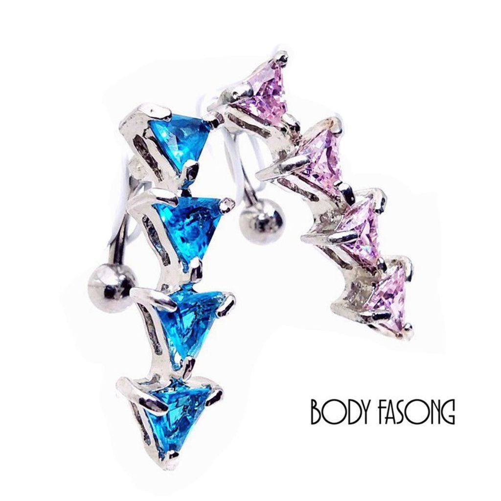 三角垂墜_肚臍環