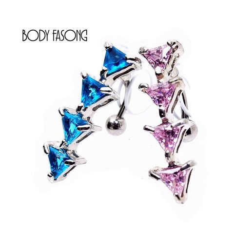 三角垂墜_肚臍環