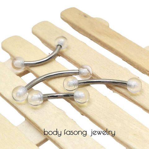 隱形鋼針款-眉環 耳環 唇環