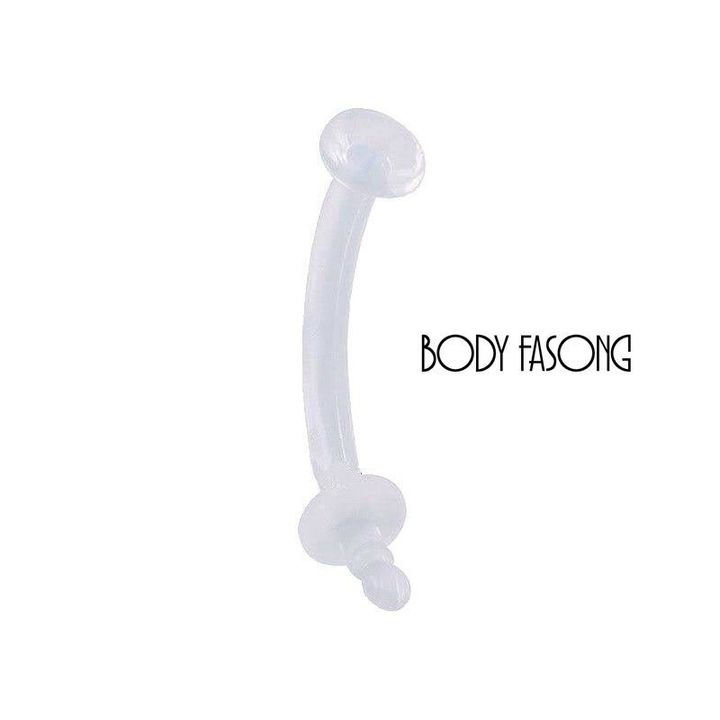 透明肚臍環保持器