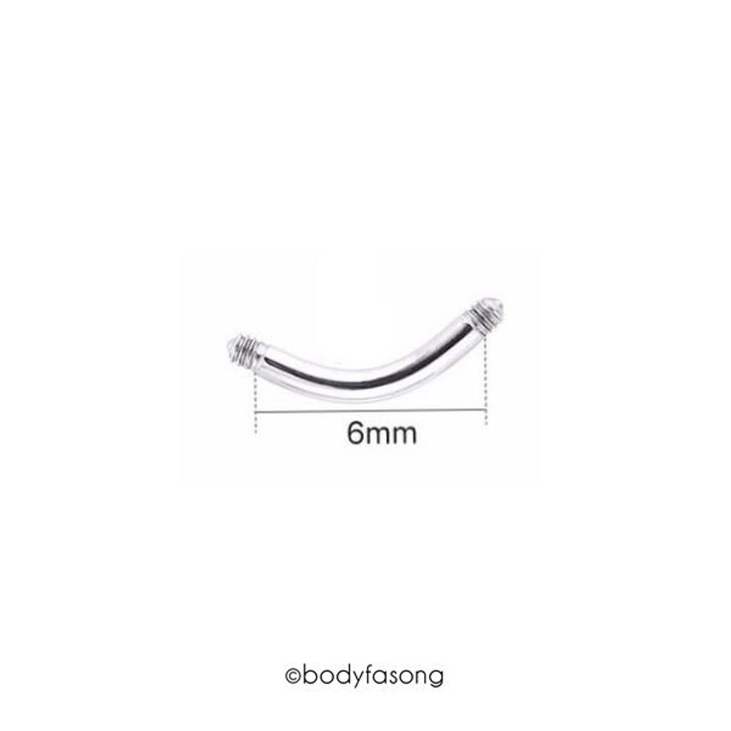 彎曲槓鈴16G-6mm