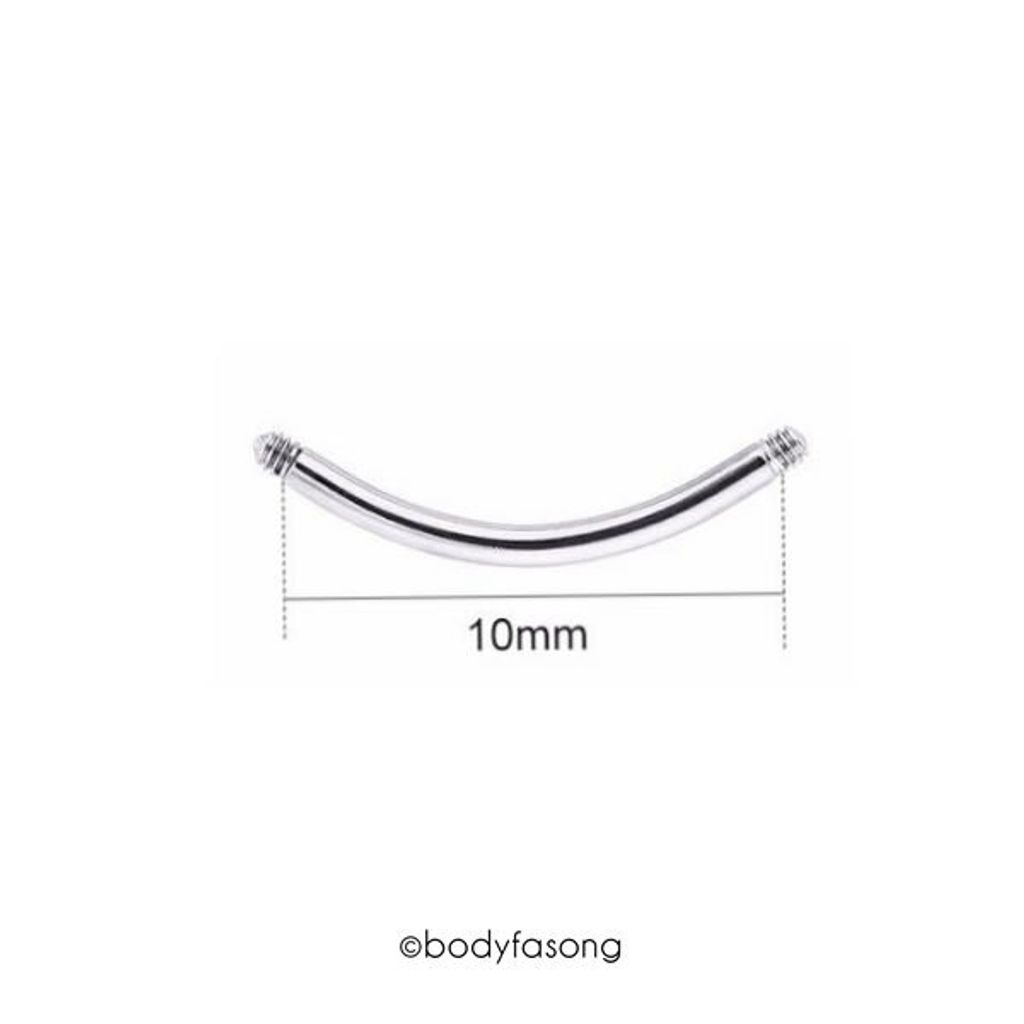彎曲槓鈴16G-10mm