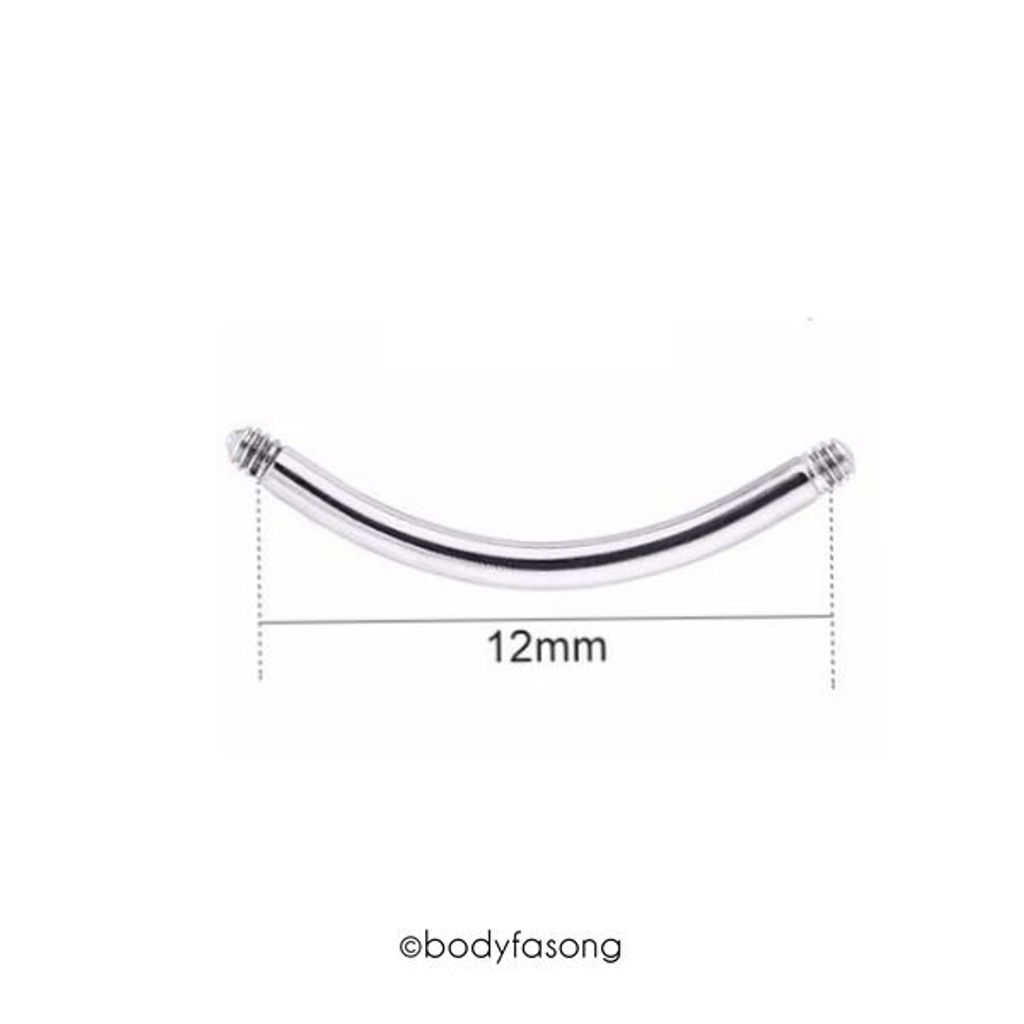 彎曲槓鈴16G-12mm
