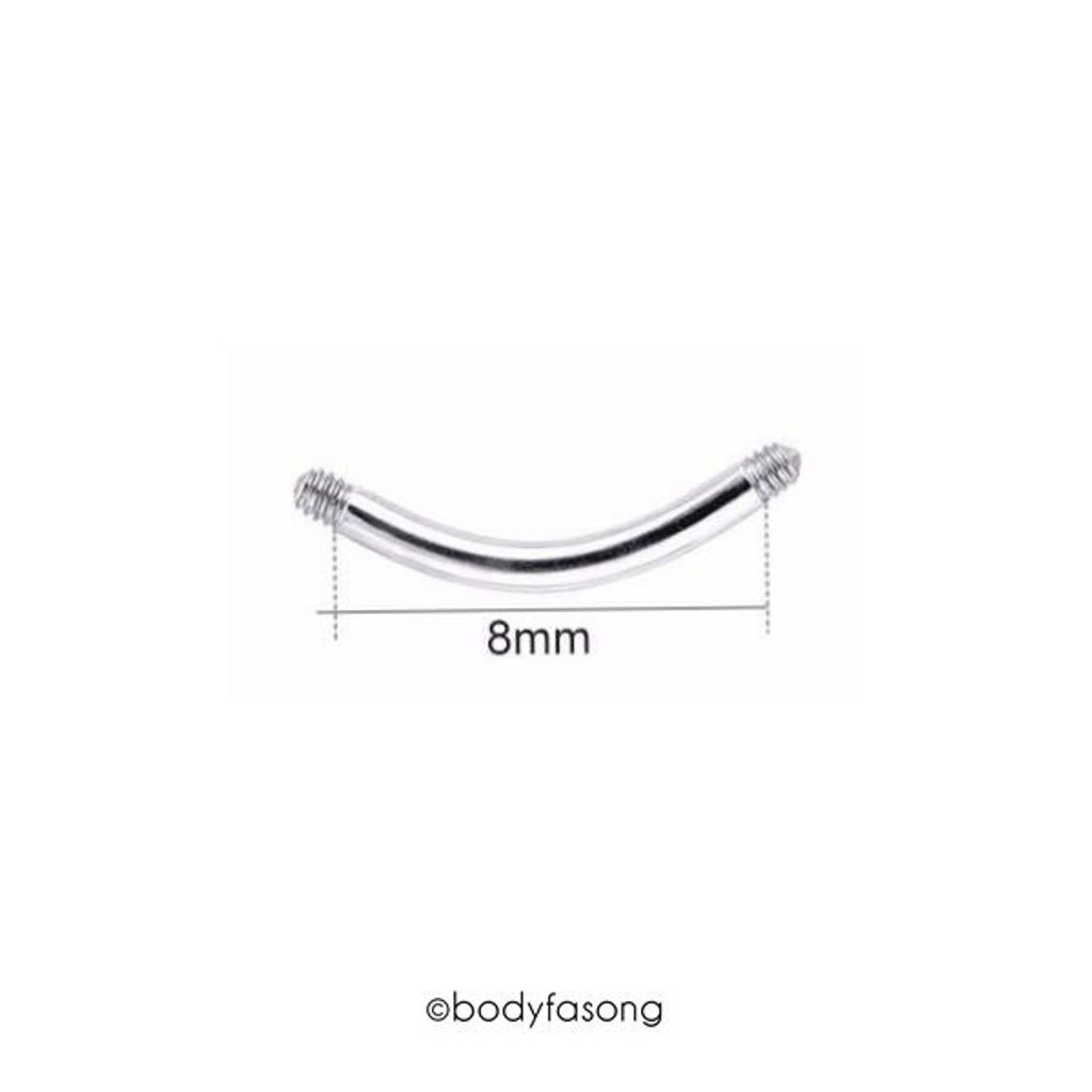 彎曲槓鈴16G-8mm