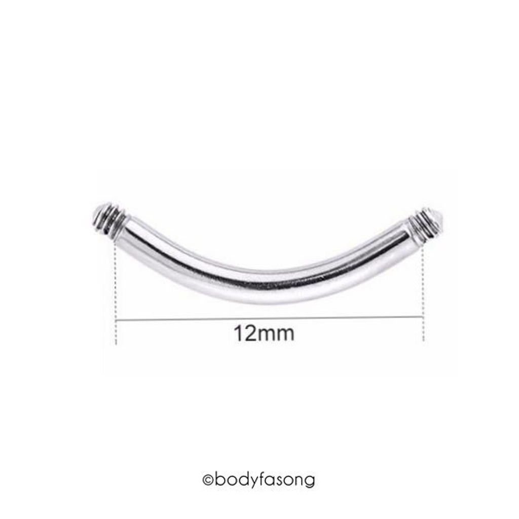 彎曲槓鈴14G-12mm