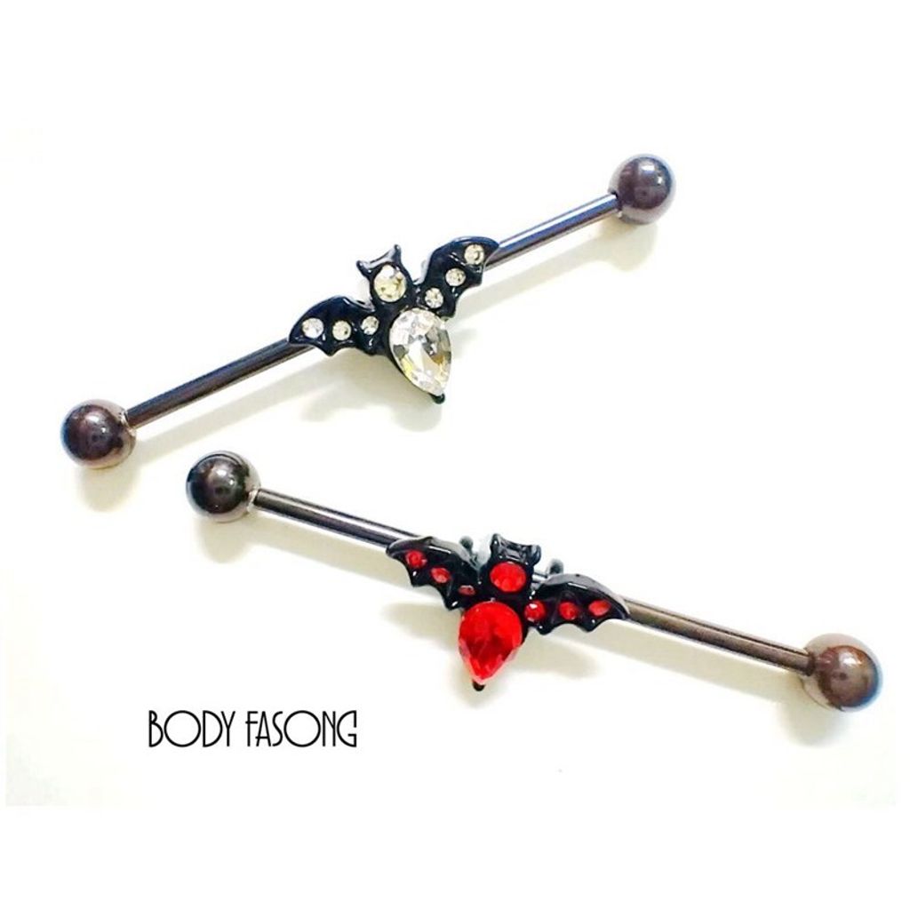 小蝙蝠中隊 工業耳環