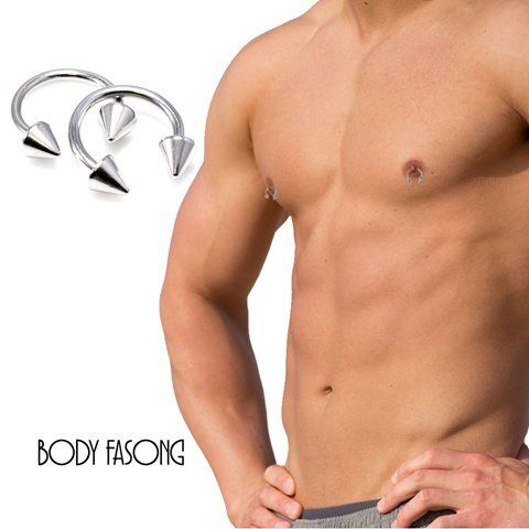 誇張版錐款馬蹄槓鈴