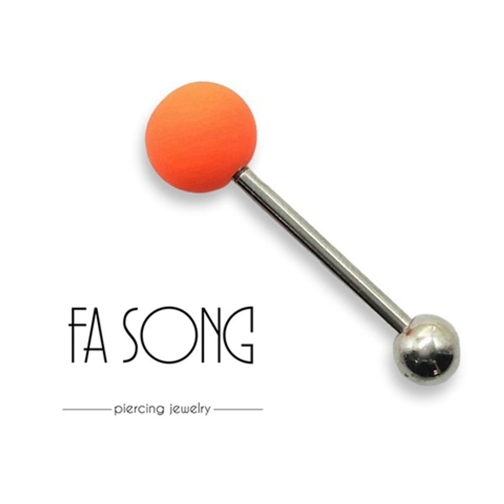漾彩 舌環_橙