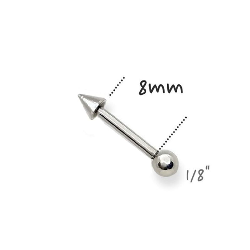 16G錐形耳針_長8mm錐3