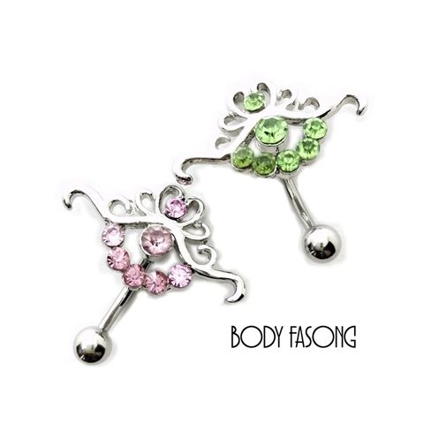 麗冠可反戴肚臍環