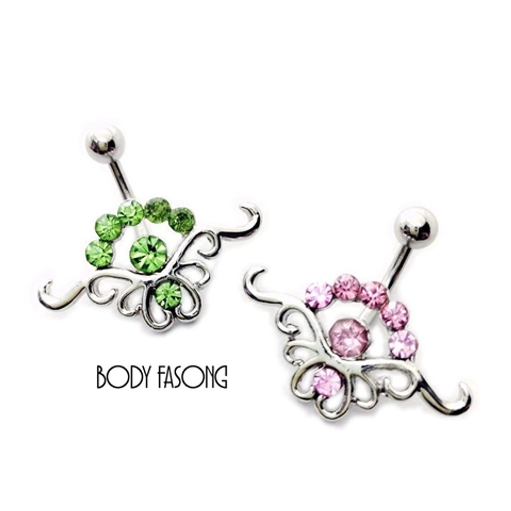 麗冠可反戴肚臍環