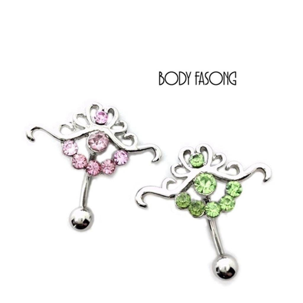 麗冠可反戴肚臍環