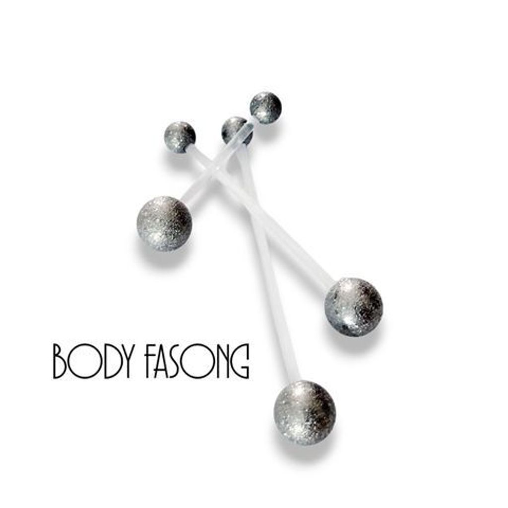 亞光銀 懷孕用肚臍環