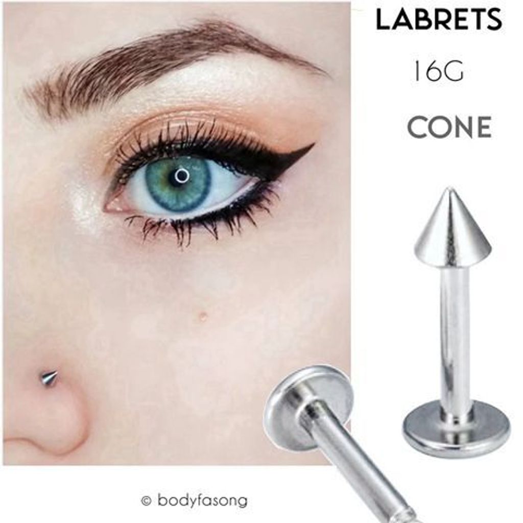 16G錐-側鼻環