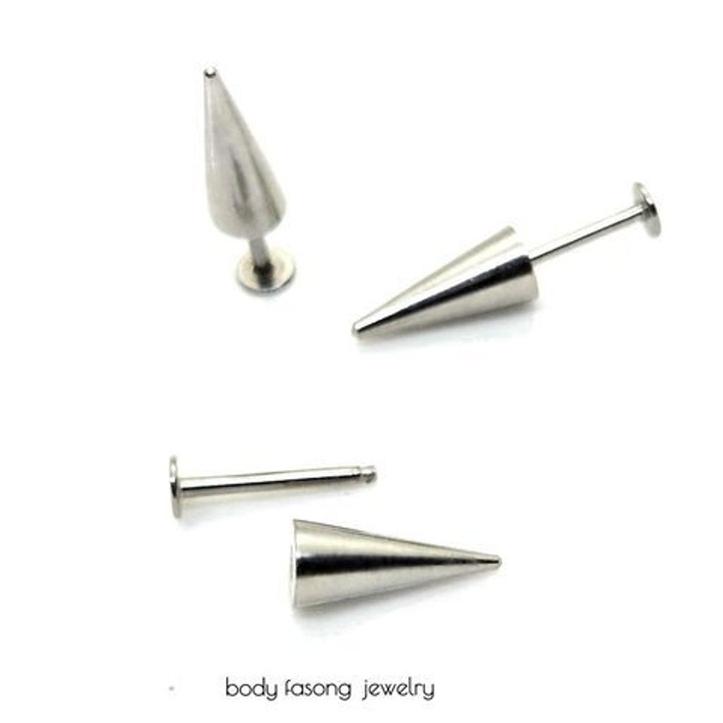 細針長錐 唇環 耳輪 耳針