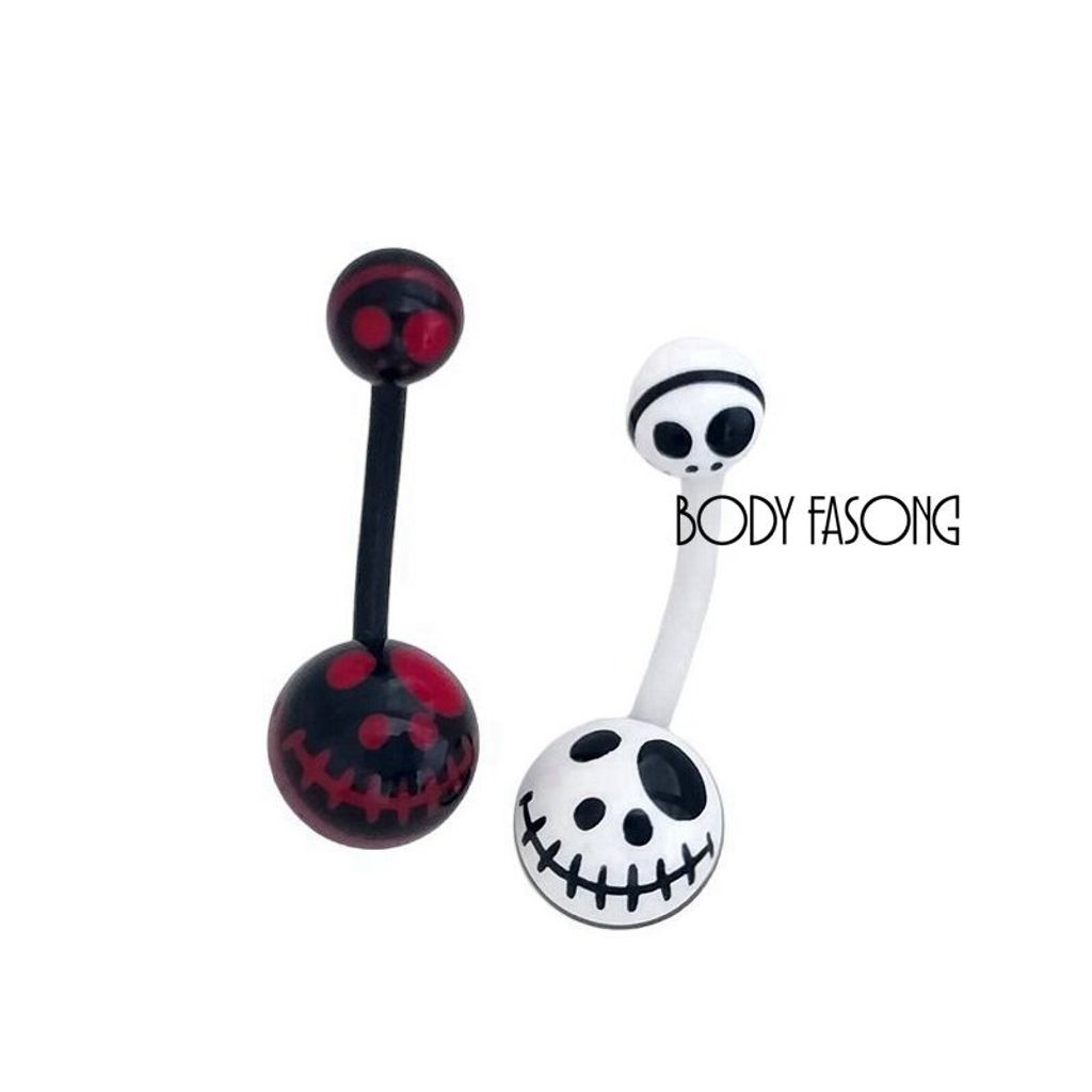 巫毒娃娃 肚臍環
