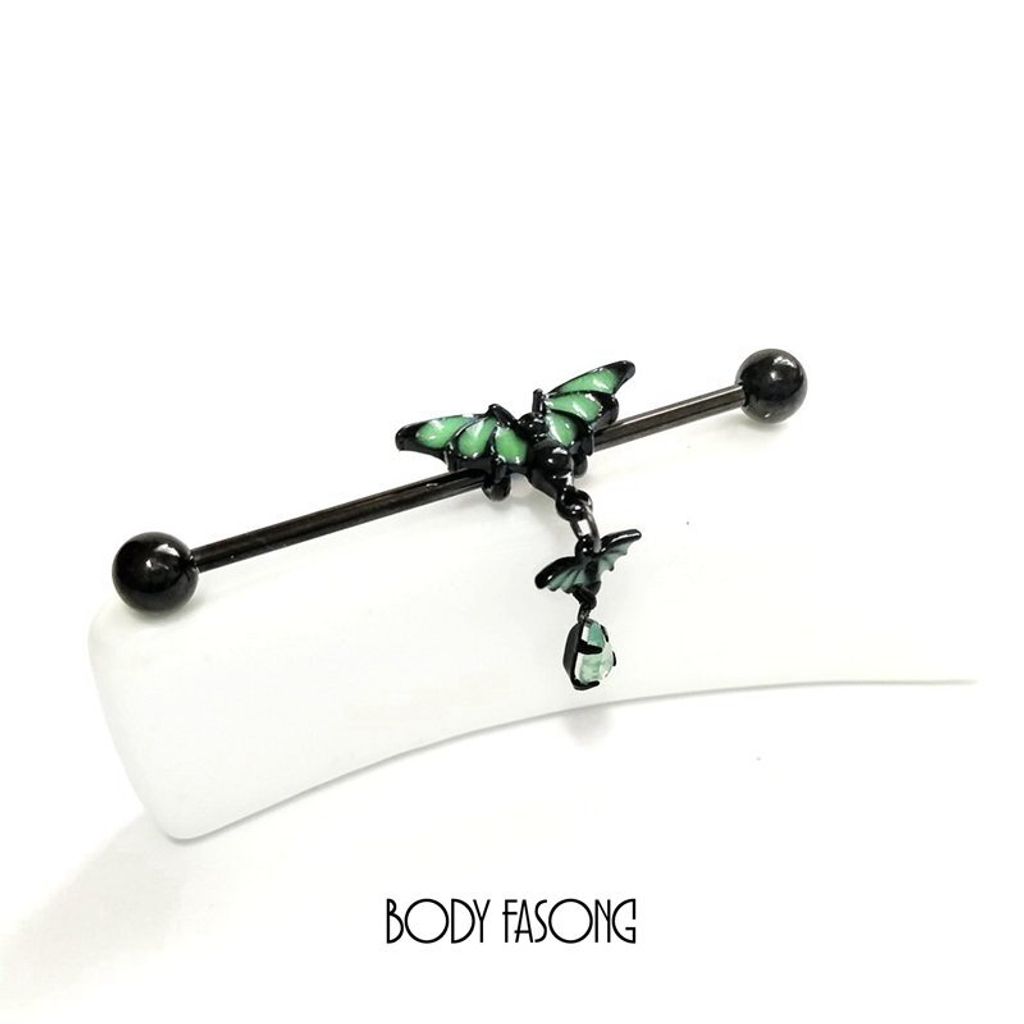 螢光綠蝙蝠 工業環