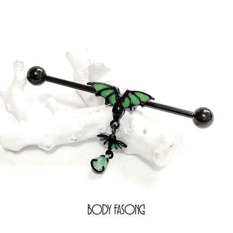 螢光綠蝙蝠 工業環