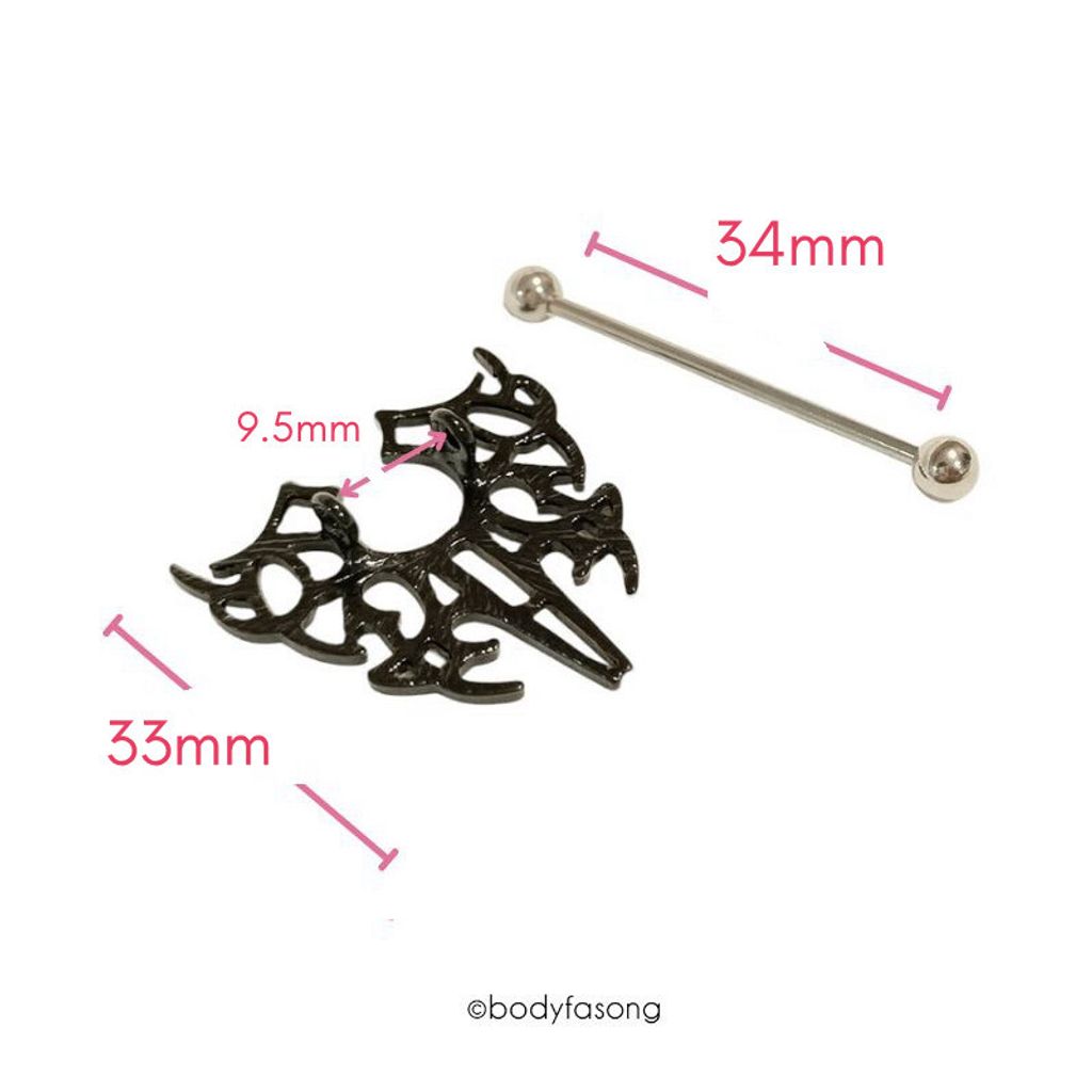 乳頭罩-闇翼 尺寸