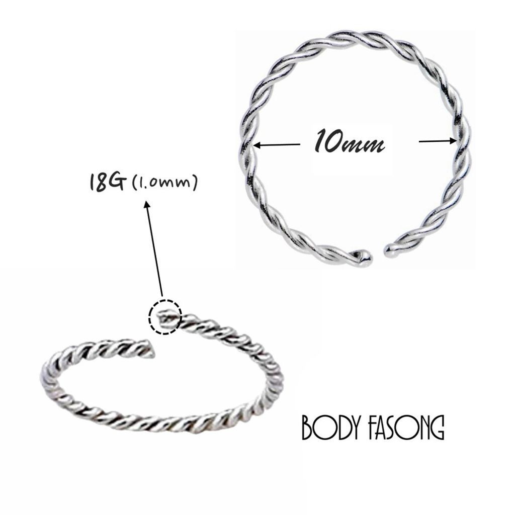 20G連續環紐繩款-尺寸