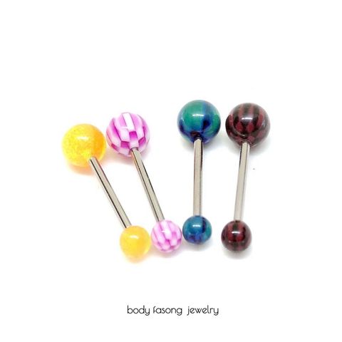 壓克力球 舌環