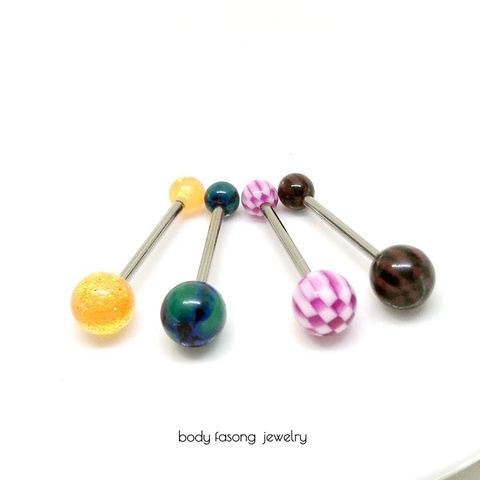 壓克力球 舌環