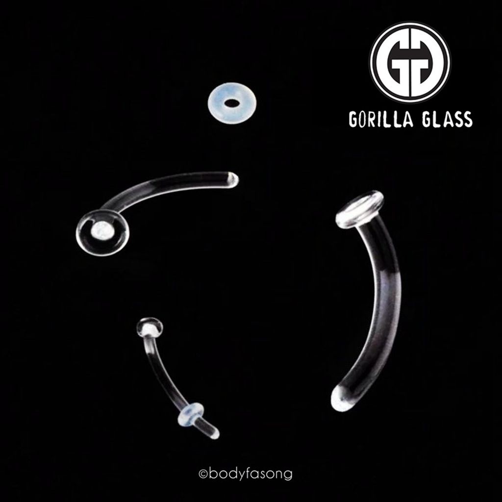 16G玻璃彎曲槓鈴