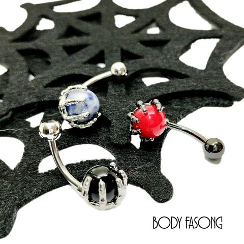 惡魔的寶石肚臍環