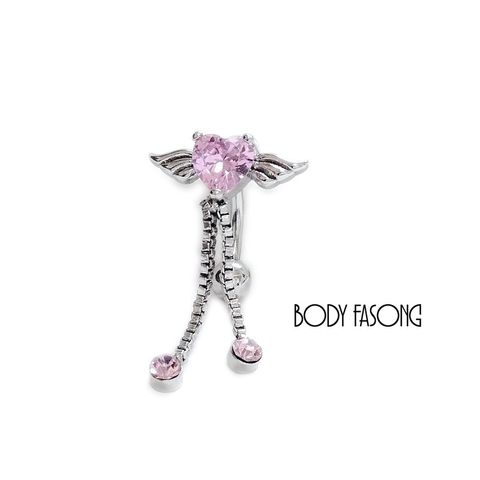 反戴肚臍環-飛翔的心