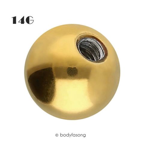 14G金色轉珠